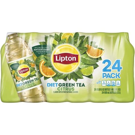 Lipton Diet Green Tea Citrus 169 Fl Oz Instacart