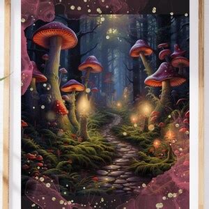 Magical Forest Art Fantasy Art Magical Art Art Printable - Etsy