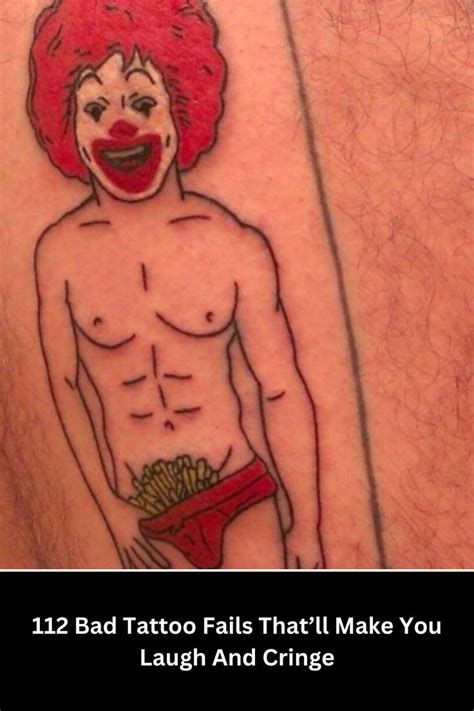 Bad Tattoo Fails Thatll Make You Laugh And Cringe In Funny