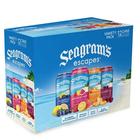 Seagram S Escapes Malt Beverage Variety Pack 12pk 11 2 Fl Oz Cans 12