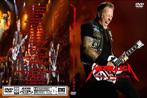 Metallica Atandt Park San Francisco 2016 Dvd Rare Rock Dvds