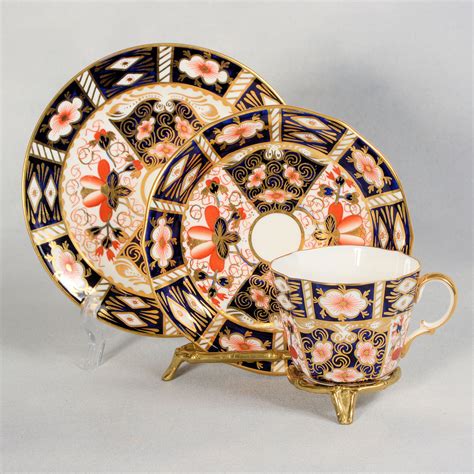 Royal Crown Derby Traditional Imari Trio Etsy