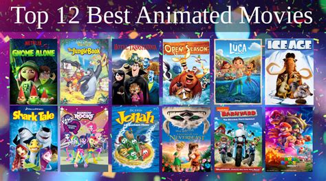 My Top 12 Best Animated Movies By Octopus1212 On Deviantart