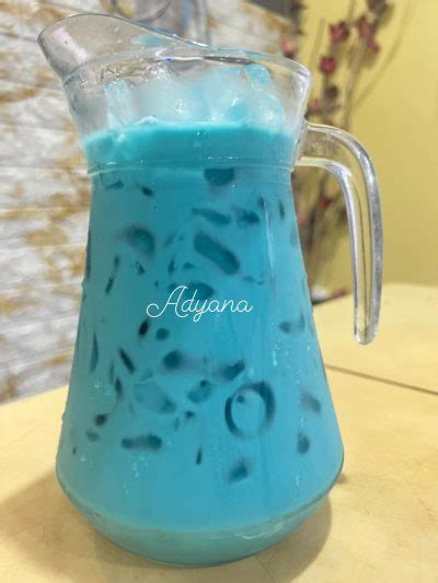 Air Vanilla Blue Aiskrim Vanilla Rasa Sama Macam Air Balang Di Bazar