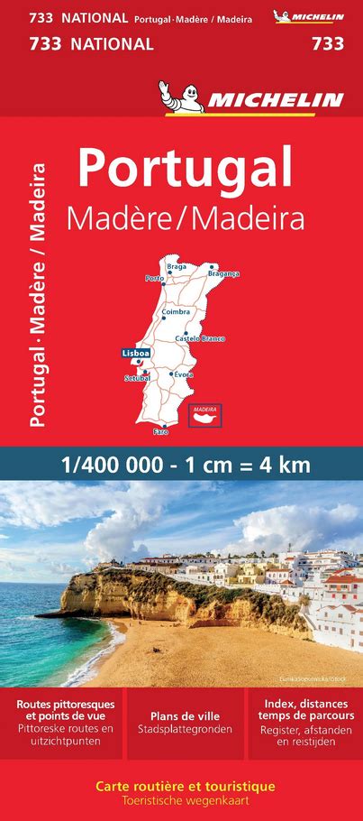 Michelin Portugal Madeira Map Studio