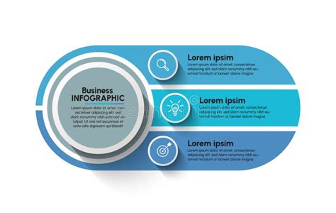 Presentation Business Infographic Template Stock Illustration