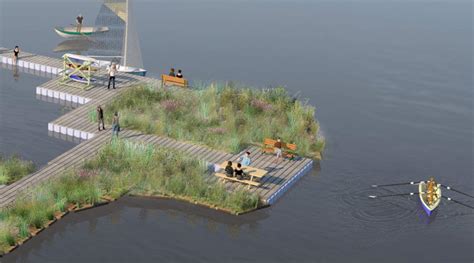 Floating Parks And Wetland Boardwalks Biomatrix