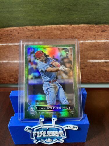 Topps Chrome Ben Baller Edition Paul Goldschmidt Green