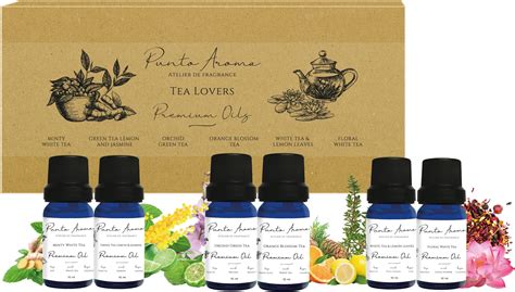 Punto Aroma Set De Aceites Esenciales Para Difusor Humidificador