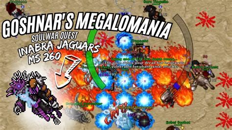 Tibia Goshnar S Megalomania Soulwar Final Boss Inabra Jaguars Ms