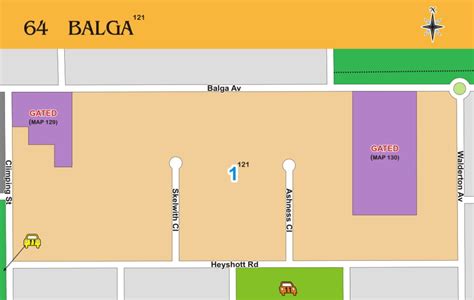 Map 64 – Balga Congregation