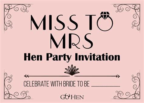 Hen Party Invitations – Funky & Retro Hen Invites