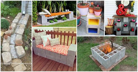 Creativas Ideas Para Tu Jardin Con Bloques De Cemento