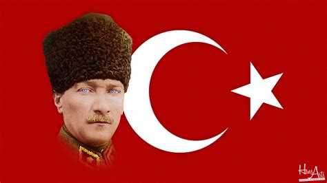 Atatürk ve Türk Bayrağı Resimleri | Türk Bayrakları