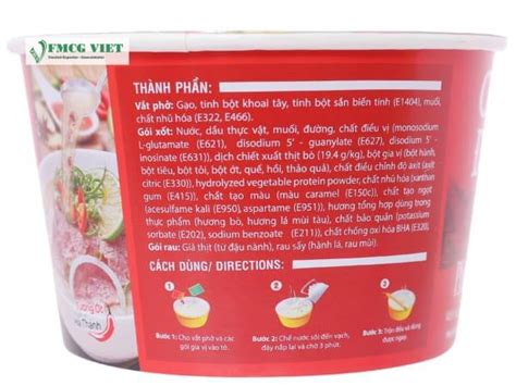 Cung Dinh Instant Noodles Pho Ha Noi Steam Beef Cup 80g X30 Wholesale