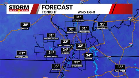 Frost Expected Through Am Wednesday Then Possible Severe Weather