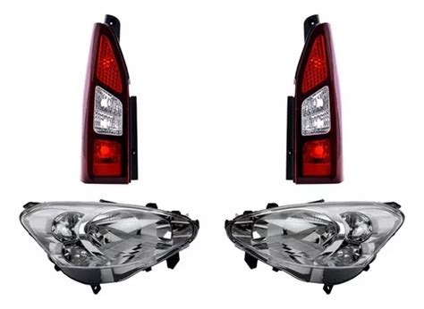 Set Calaveras Faros Depo Peugeot Partner 2013 2016 Envío gratis