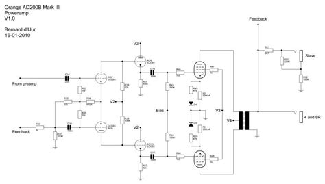 An Inside Look The Orange Ad15 Schematic Revealed