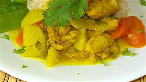 The Best Jamaican Curry Chicken Quick And Easy Curry Recipe Youtube