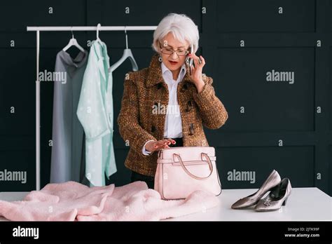 Elegant Senior Lady Hi Res Stock Photography And Images Alamy