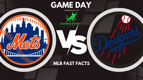 Mets vs. Dodgers fast facts | Sports Betting Stats