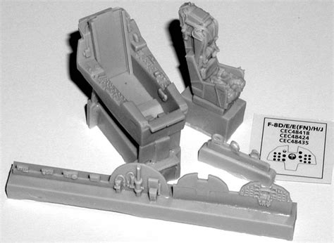 F-8 Crusader Cockpit Preview (Cutting Edge Modelworks 1/48)