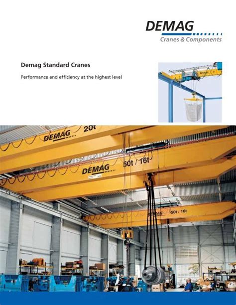 Demag Standard Cranes - Demag Cranes & Components