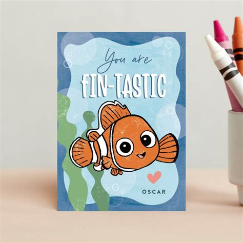 Disney And Pixar S Finding Nemo Fin Tastic Classroom Valentine S Day