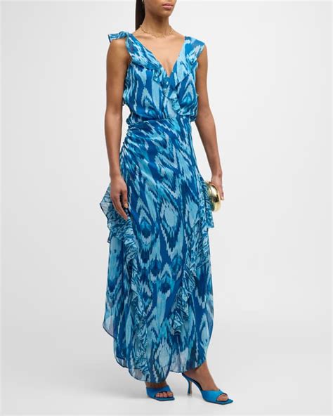 Ramy Brook Miranda Printed Maxi Dress Neiman Marcus