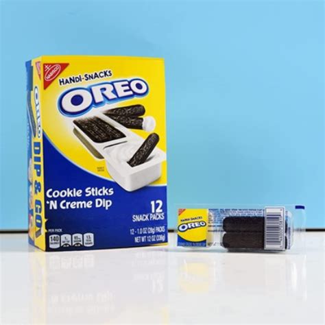 Only 1799 Free Ship 4 Pack Handi Snacks Oreo Cookie Sticks N Crème Dip Snack Packs 12