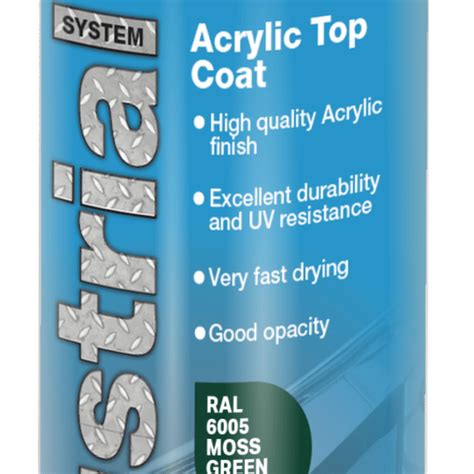 Acrylic Topcoat Aerosol Pipeline Colours Proxl