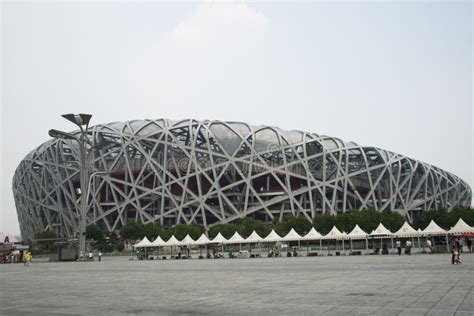 Asian Chinese Beijing National Stadium The Bird S Nest Editorial