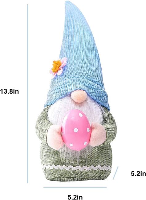 Easter Gnome Faceless Doll Nome Collectible Knome Plush Gifts Home