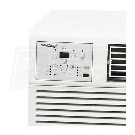 Koldfront Wac8001w 8000 Btu 115v Window Air Conditoner With 13 Kw Heater