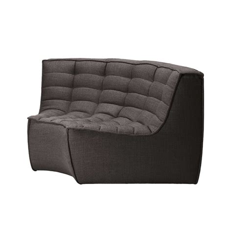 Sebastian curved sofa corner set dark grey – green with envy nz