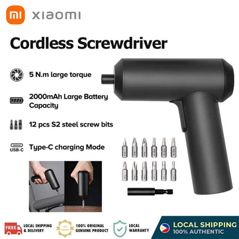 Xiaomi Mi Cordless Screwdriver 3 6V 5NM High Torque Battery Electric