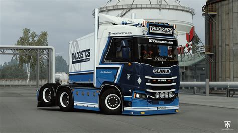 Early Access Ets Tm Scania R S Next Gen Skin Pack Glossy