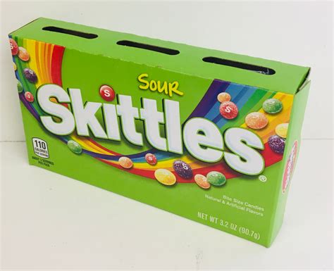 Skittles Sour Theatre Boxes 12 X 91g Morrisandson Stockport