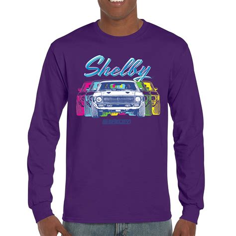 1967 Shelby Gt500 Long Sleeve T Shirt American Legend Mustang Racing Retro Cobra Gt 500