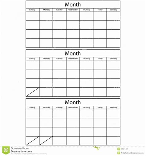 Free Editable Blank Calendar | Free Printable Calendar Monthly