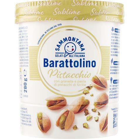 Gelato Barattolino Al Pistacchio SAMMONTANA 280 G Coop Shop