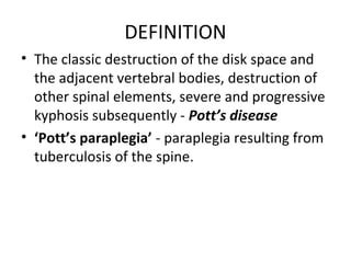 potts disease