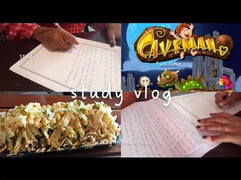 Exam Study Vlog Realistic Study Vlog Exam Preparation A Day Before