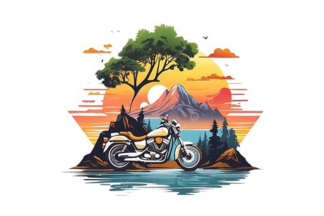 Summer T Shirt Design Vector Illustration Surfing Sublimation T Shirt