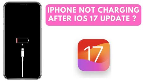 How To Fix After The IOS 17 Update My IPhone Is Not Charging Or