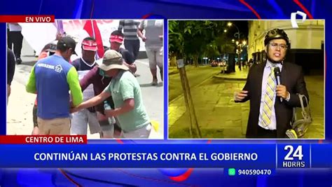 Protestas en Lima así se desarrollaron las manifestaciones en contra