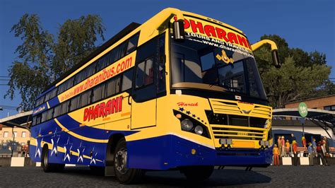 DHARANI TRAVELS Veera Samrat V7 Non AC Sleeper Bus Mod Euro Truck