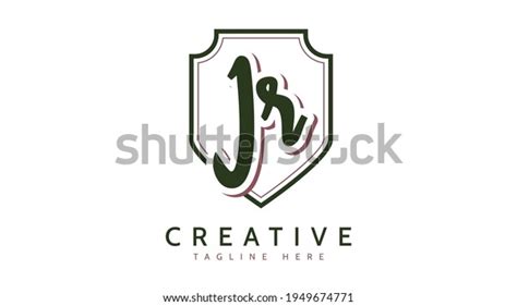 Jr Initials Handwriting Logo Vector Stock Vector (Royalty Free ...