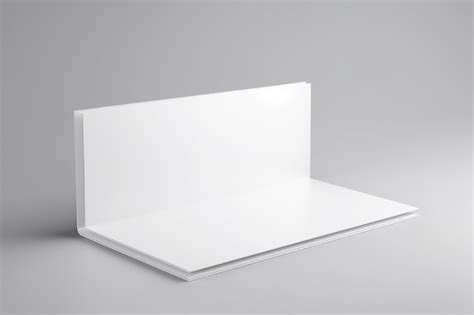 Premium AI Image | White blank paper mockup