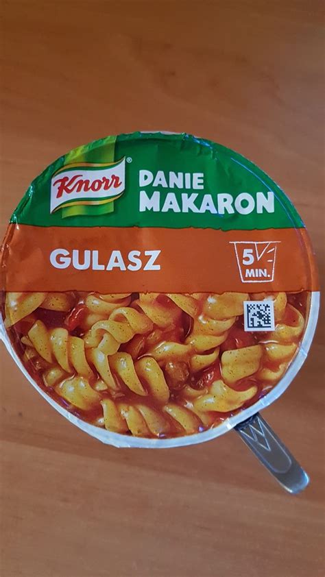 Knorr Danie Makaron Gulasz Knorr